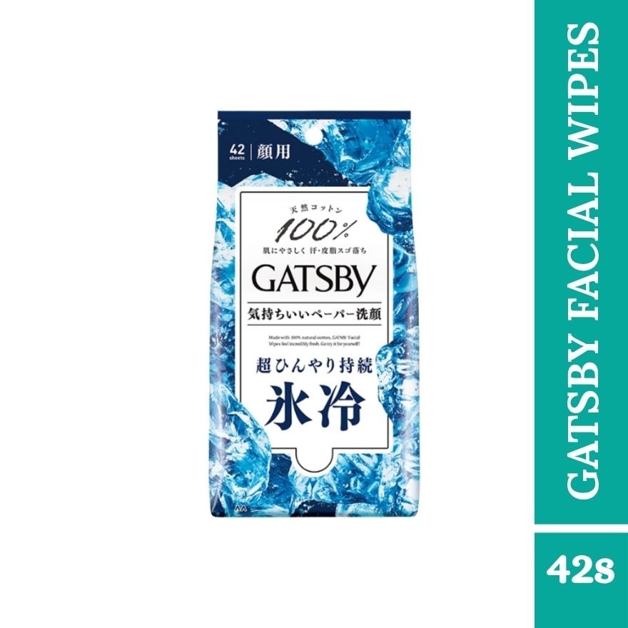 GATSBY Facial Wipes Ice Type 42s