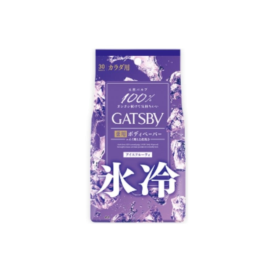 GATSBY Deodorant Body Paper Ice Type Ice Fruity 30's image