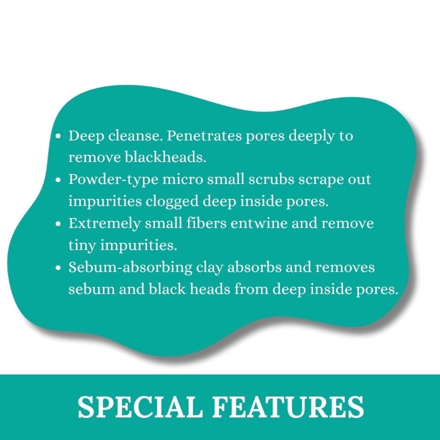 GATSBY Facial Wash Deep Cleaning Scrub 130g