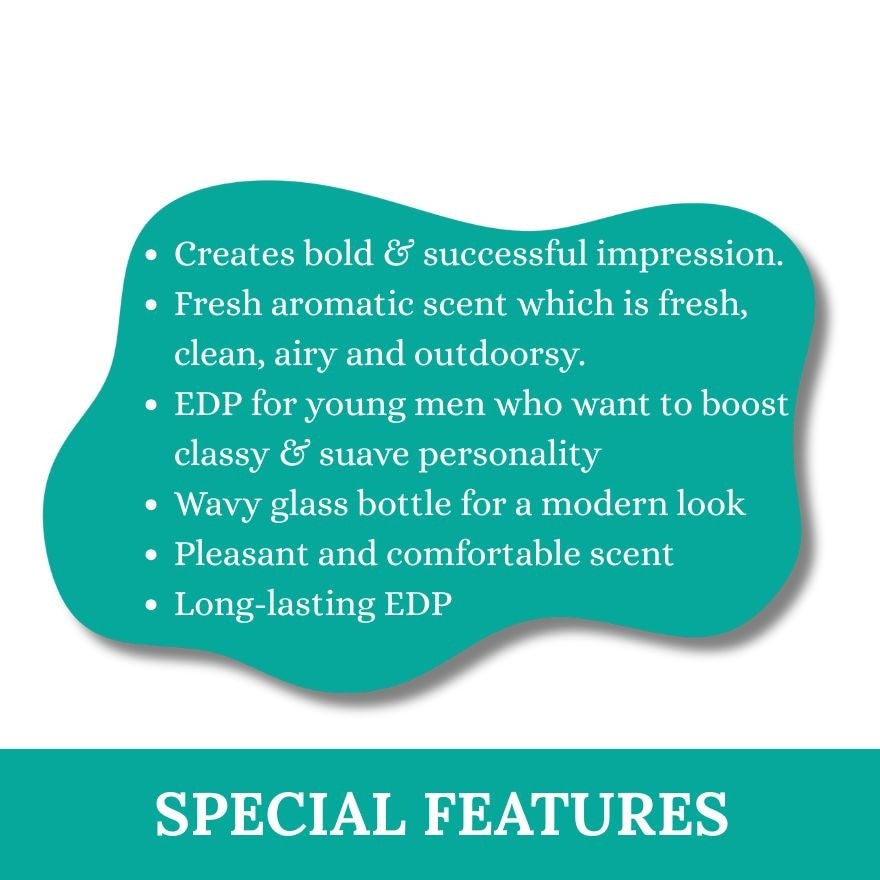 GATSBY Eau De Blue Parfum Skyline Code 100ML