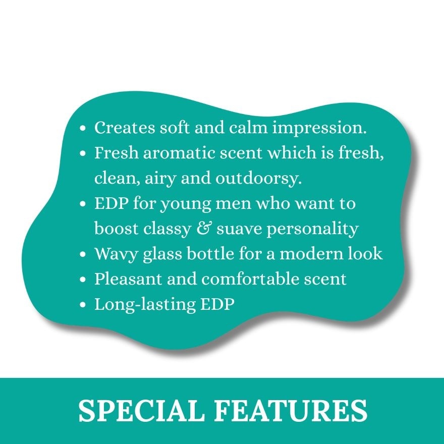 GATSBY Eau De Blue Parfum Earth Code 100ML