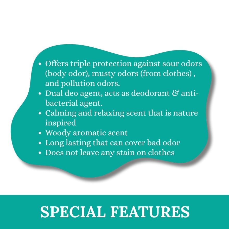 GATSBY Deodorant Body Spray Calm Wood 150ml