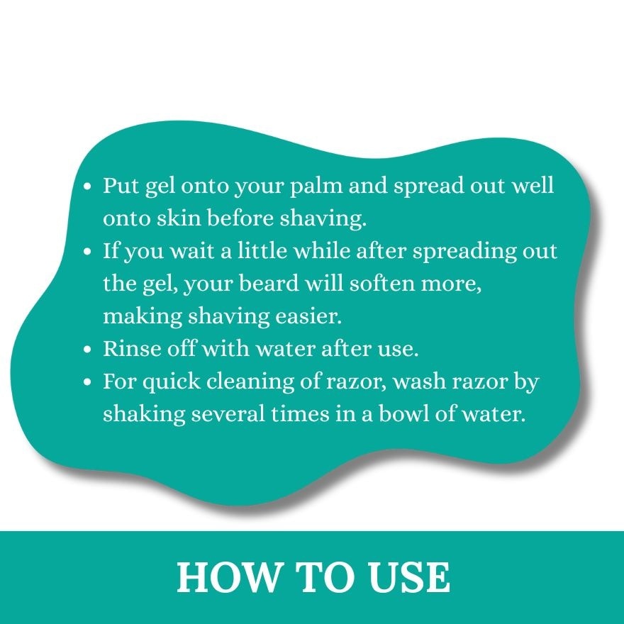 GATSBY Shaving Gel Cool Type 205g