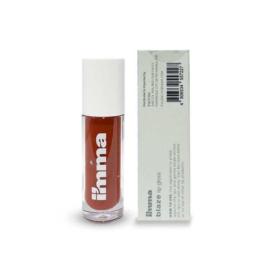 IMMA Blaze Lip Gloss 01 Glare 4.5ml image