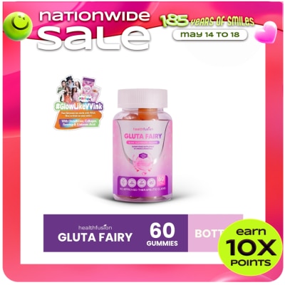 HEALTH FUSION - HEALTH FUSION Gluta Fairy Food Supplement Gummy 60's