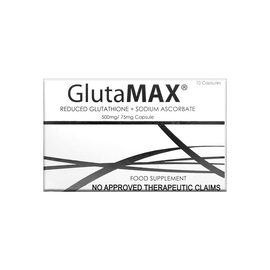 GLUTAMAX Reduced Glutathione 500mg Sodium Ascorbate 75mg Sold Per Piece