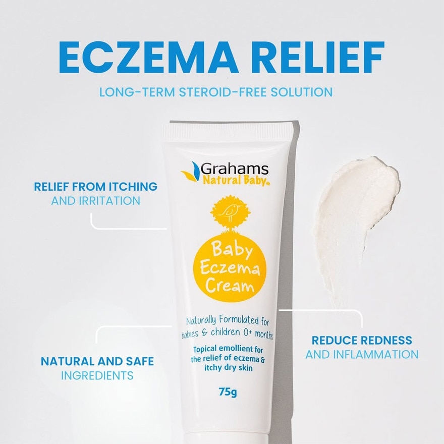 GRAHAMS NATURAL Baby Eczema Cream 75g