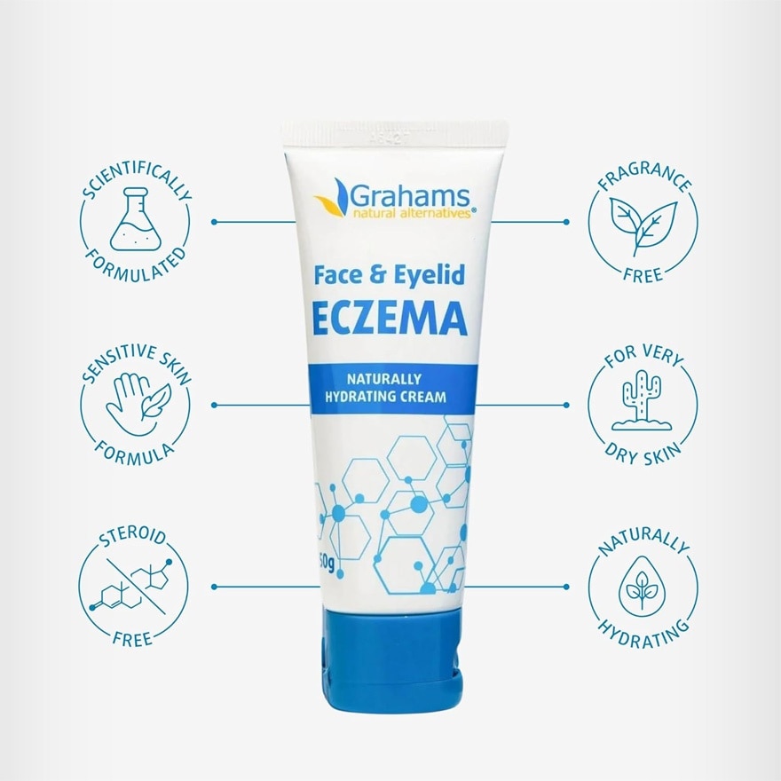 GRAHAMS NATURAL Face & Eyelid Eczema 50g