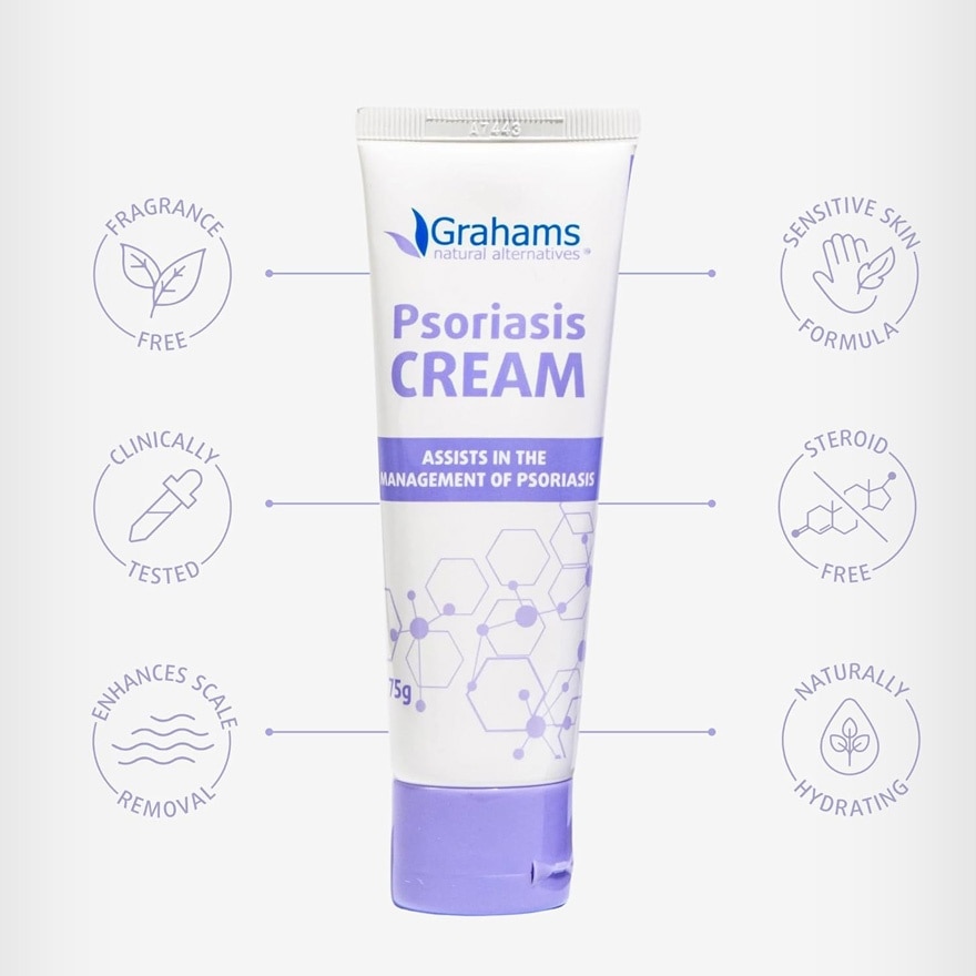 GRAHAMS NATURAL Psoriasis Cream 75g