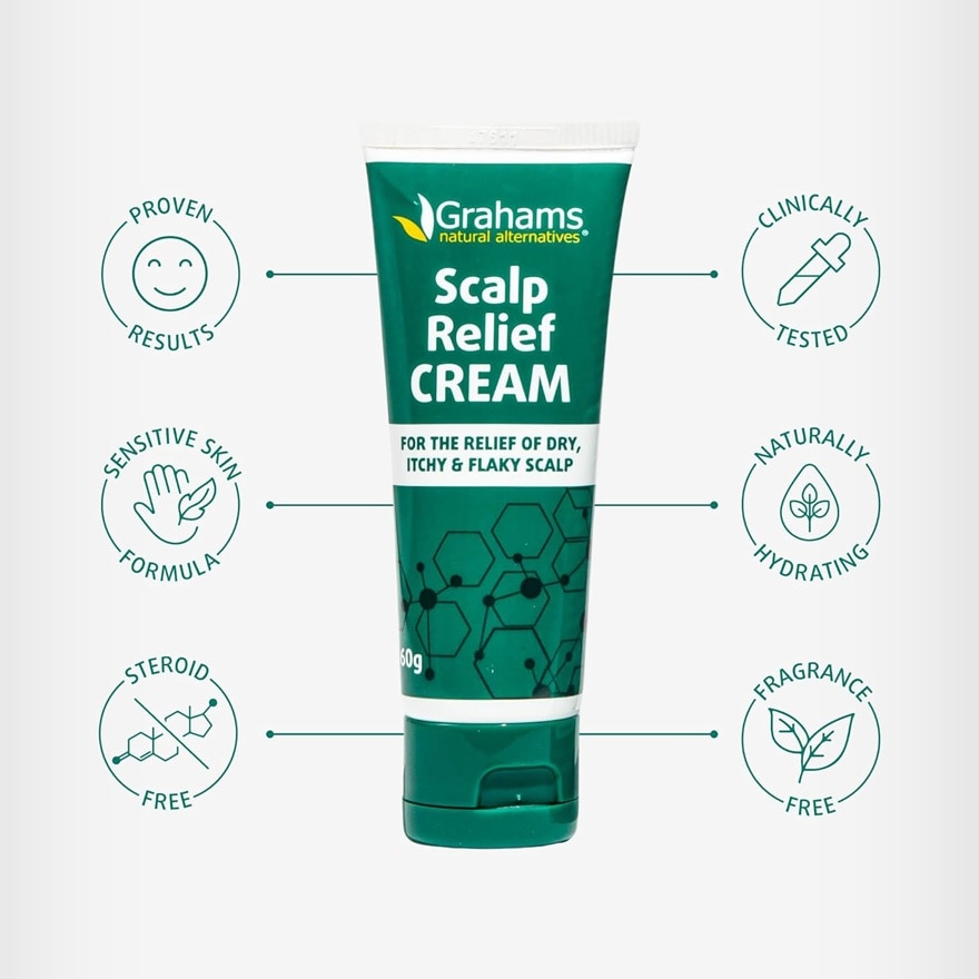 GRAHAMS NATURAL Scalp Relief Cream 60g