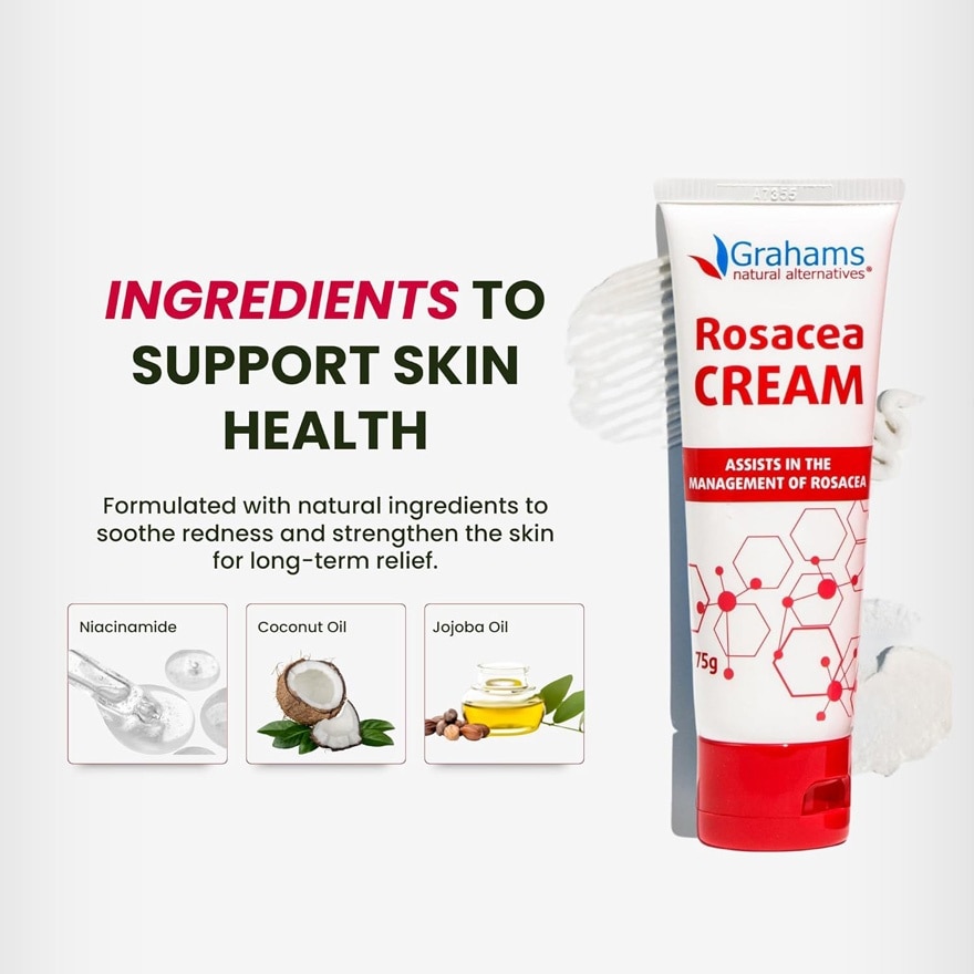 GRAHAMS NATURAL Rosacea Cream 75g
