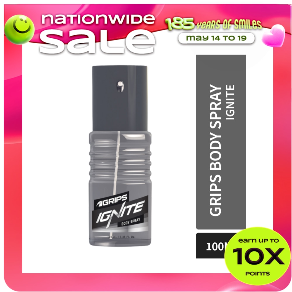 GRIPS Body Spray Ignite 100ml