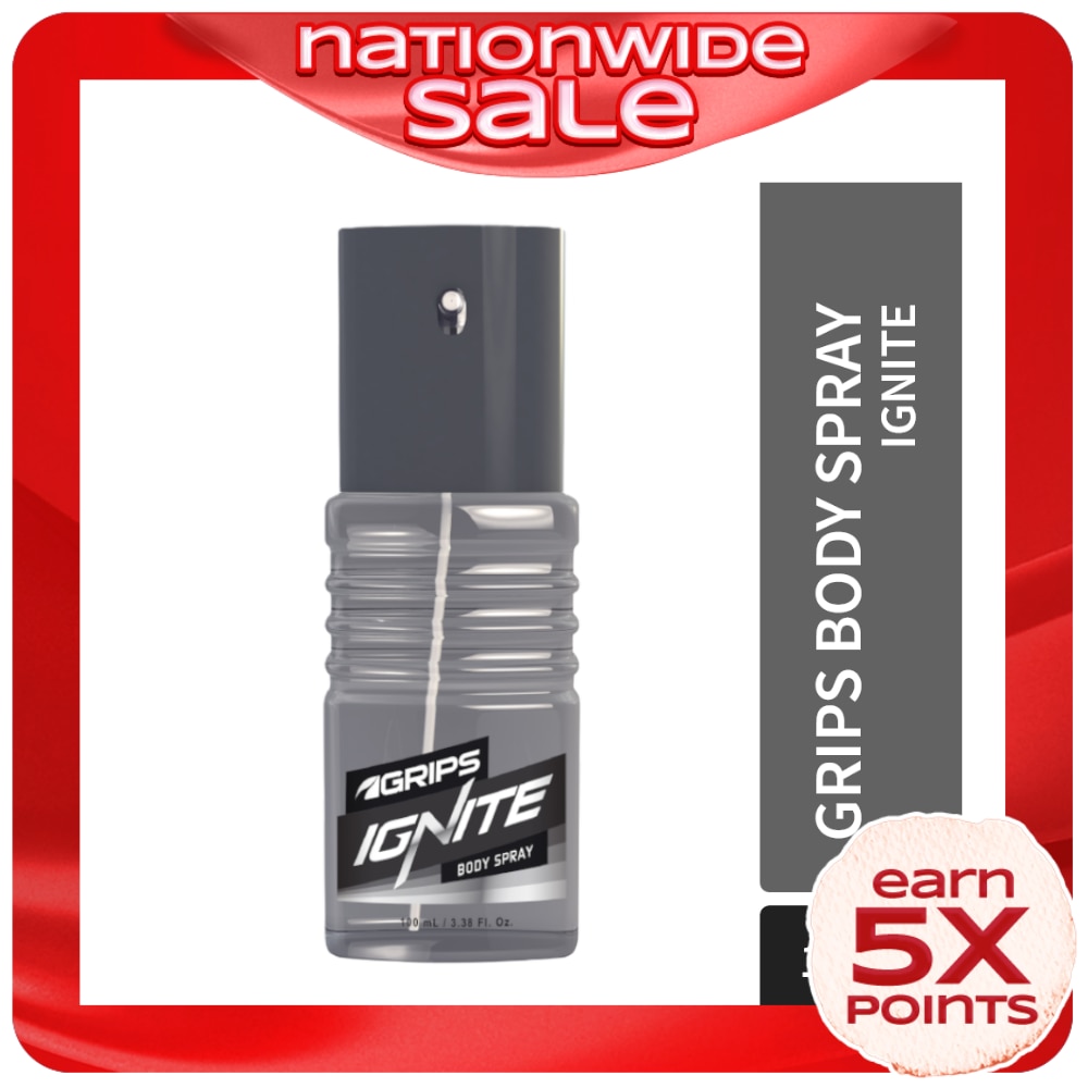GRIPS Body Spray Ignite 100ml