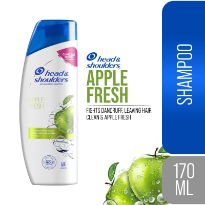 HEAD N SHOULDERS Apple Fresh Hair Shampoo 170mL