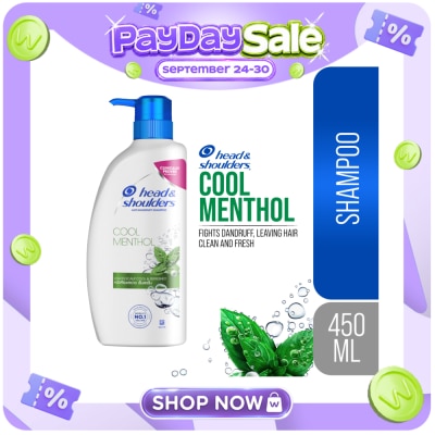 HEAD N SHOULDERS HEAD N SHOULDERS Cool Menthol Shampoo 450mL image