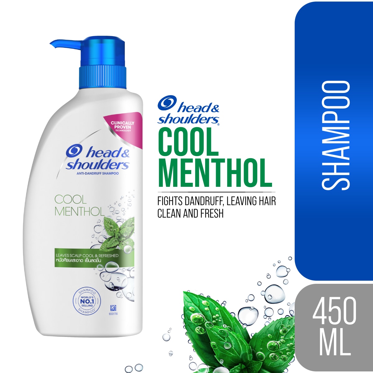 Cool Menthol Shampoo 450mL
