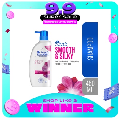HEAD N SHOULDERS - HEAD N SHOULDERS Smooth and Silky Shampoo 450mL image