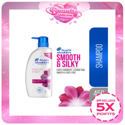 HEAD N SHOULDERS - HEAD N SHOULDERS Smooth and Silky Shampoo 450mL