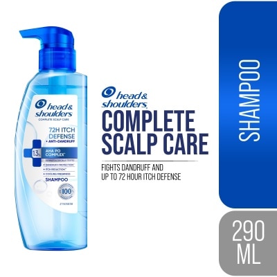 HEAD N SHOULDERS HEAD & SHOULDERS Complete Scalp Care 72H Itch Defense Shampoo 290ml image