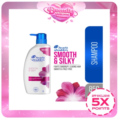 HEAD N SHOULDERS - HEAD N SHOULDERS Smooth & Silky Anti-Dandruff Scalp Care Hair Shampoo 850mL