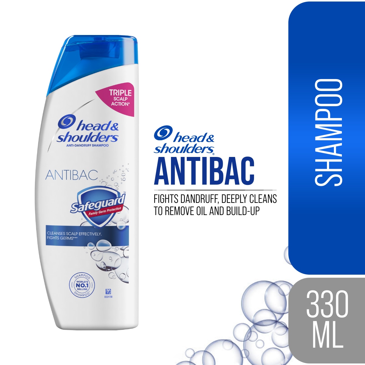 Shampoo Antibacterial 330ml