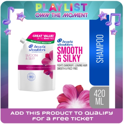 HEAD N SHOULDERS - HEAD N SHOULDERS Shampoo Smooth & Silky 420ml Refill