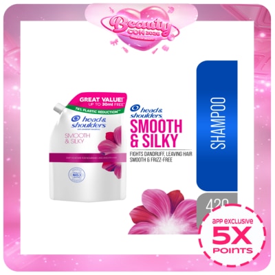 HEAD N SHOULDERS - HEAD N SHOULDERS Shampoo Smooth & Silky 420ml Refill