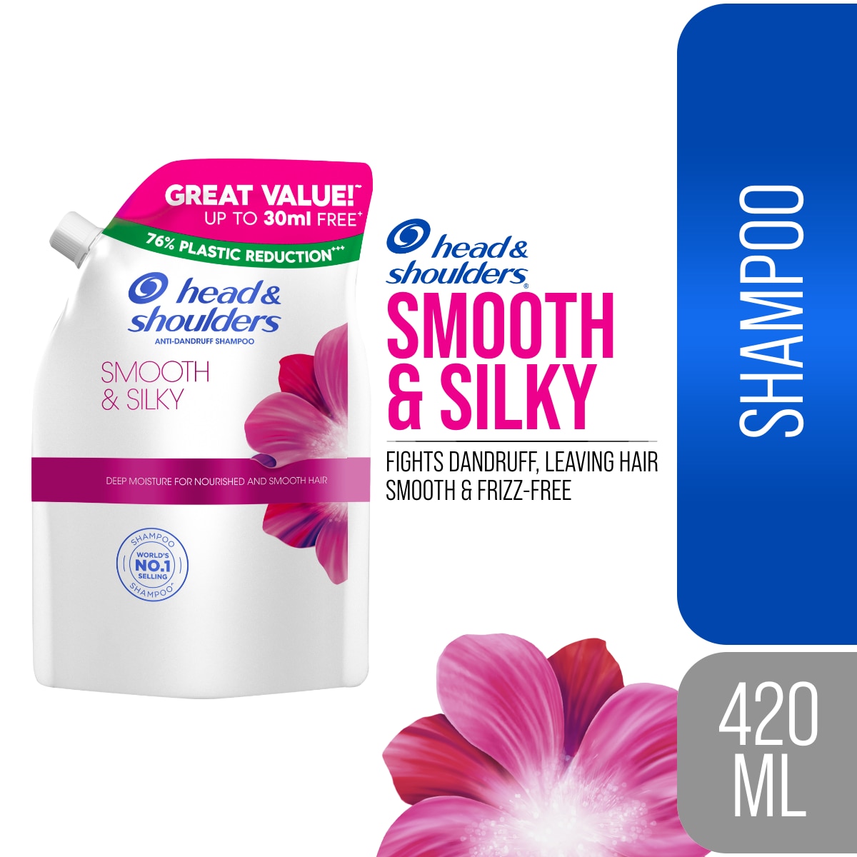 Shampoo Smooth & Silky 420ml Refill