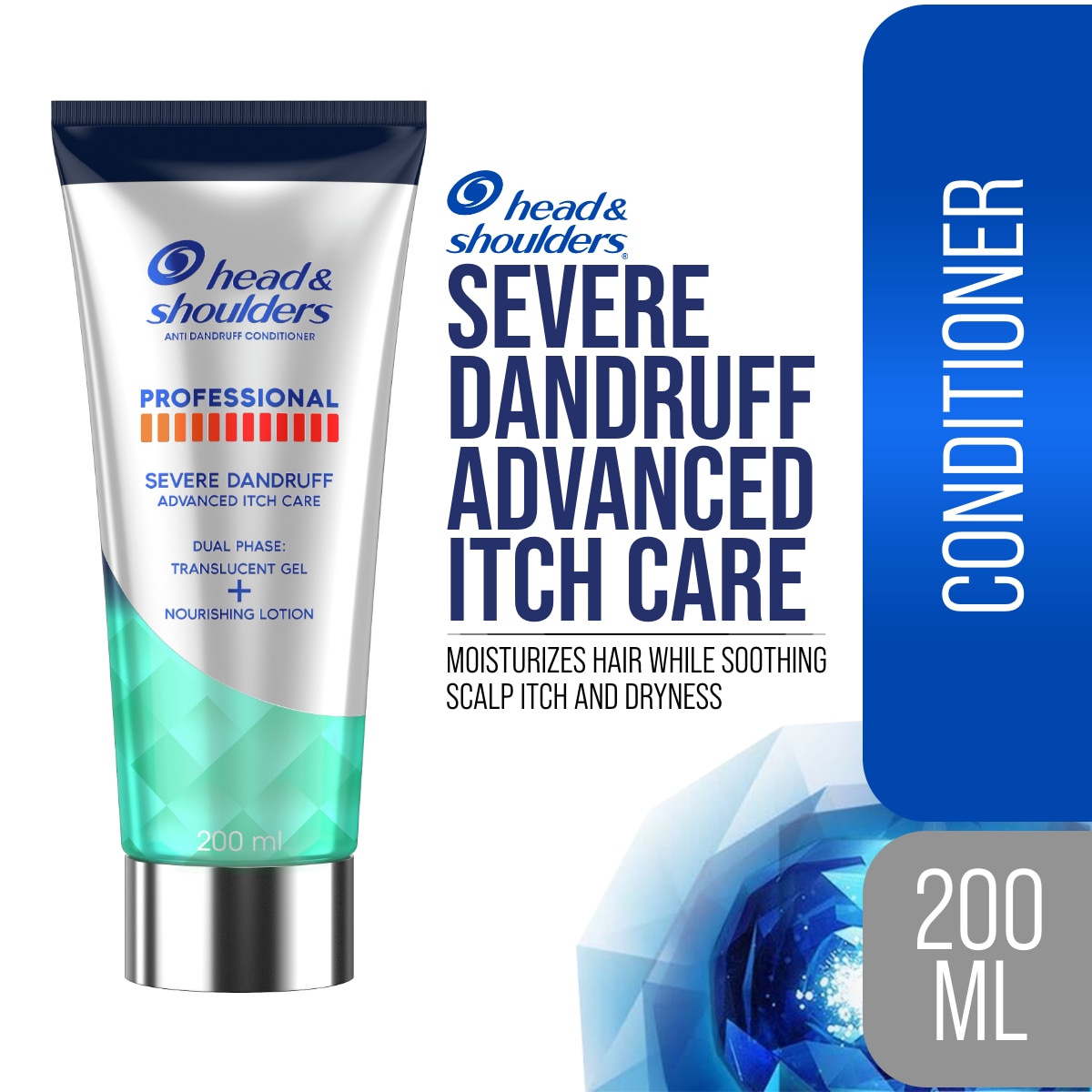 Professional Severe Dandruff Advanced Itch Care Conditioner 200ml