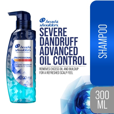 HEAD N SHOULDERS Professional Severe Dandruff Advanced Oil Control Shampoo 300ml