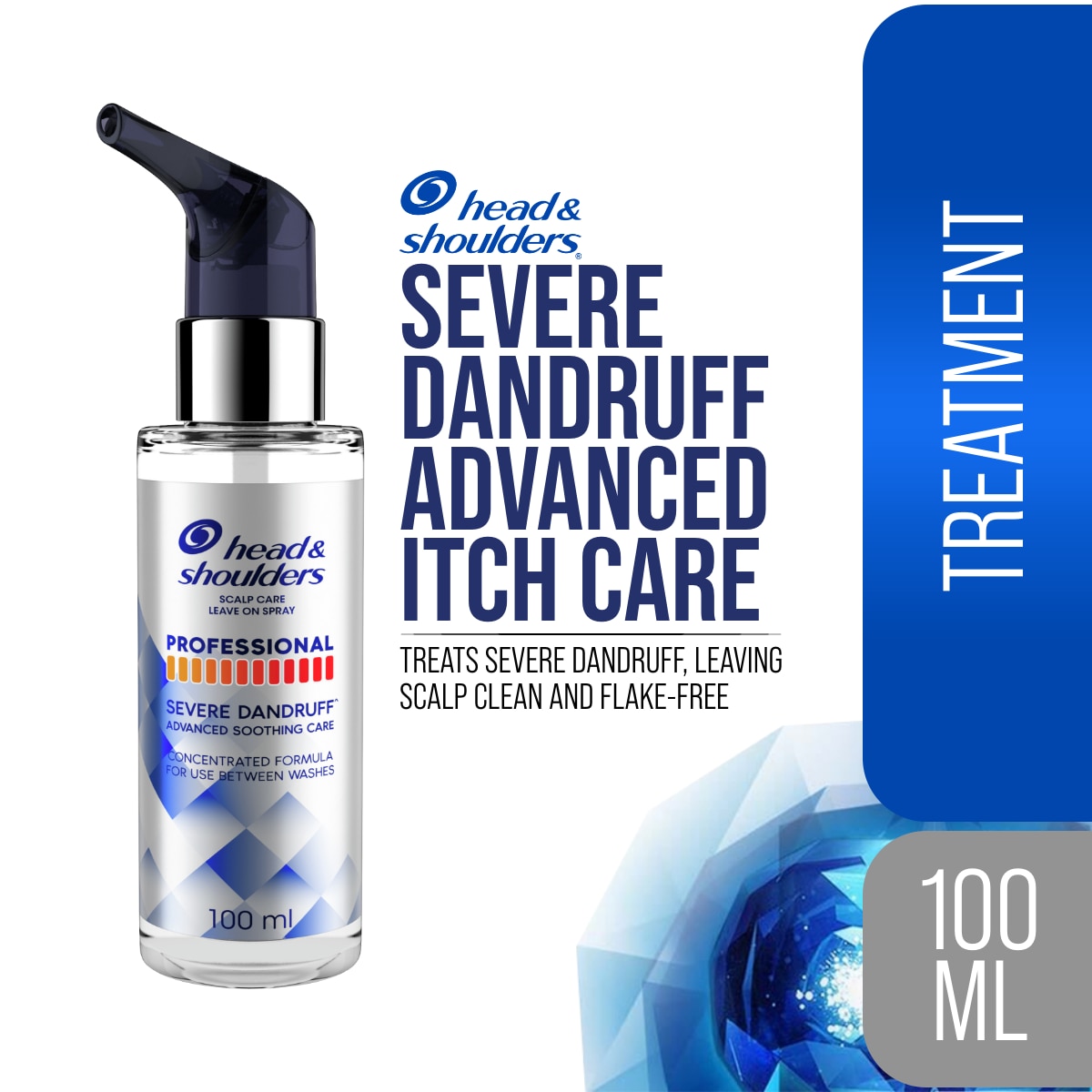 Professional Severe Dandruff Advanced Itch Care Treatment Spray 100ml