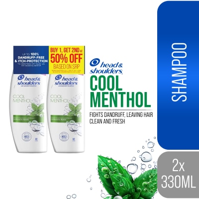 HEAD N SHOULDERS HEAD N SHOULDERS Cool Menthol Anti Dandruff Shampoo 330ml