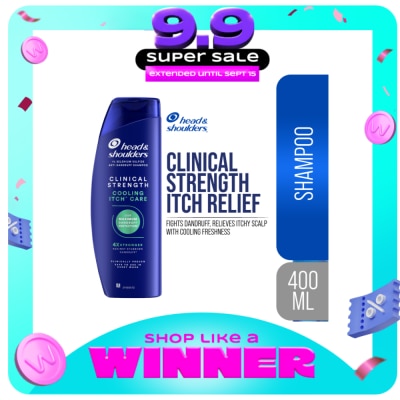 HEAD N SHOULDERS - HEAD & SHOULDER Shampoo Clinical Strength Cooling Itch Care 400ml image