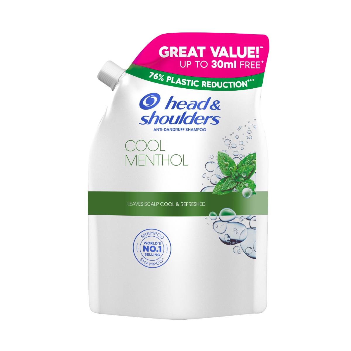 Shampoo Cool Menthol 420ml Refill