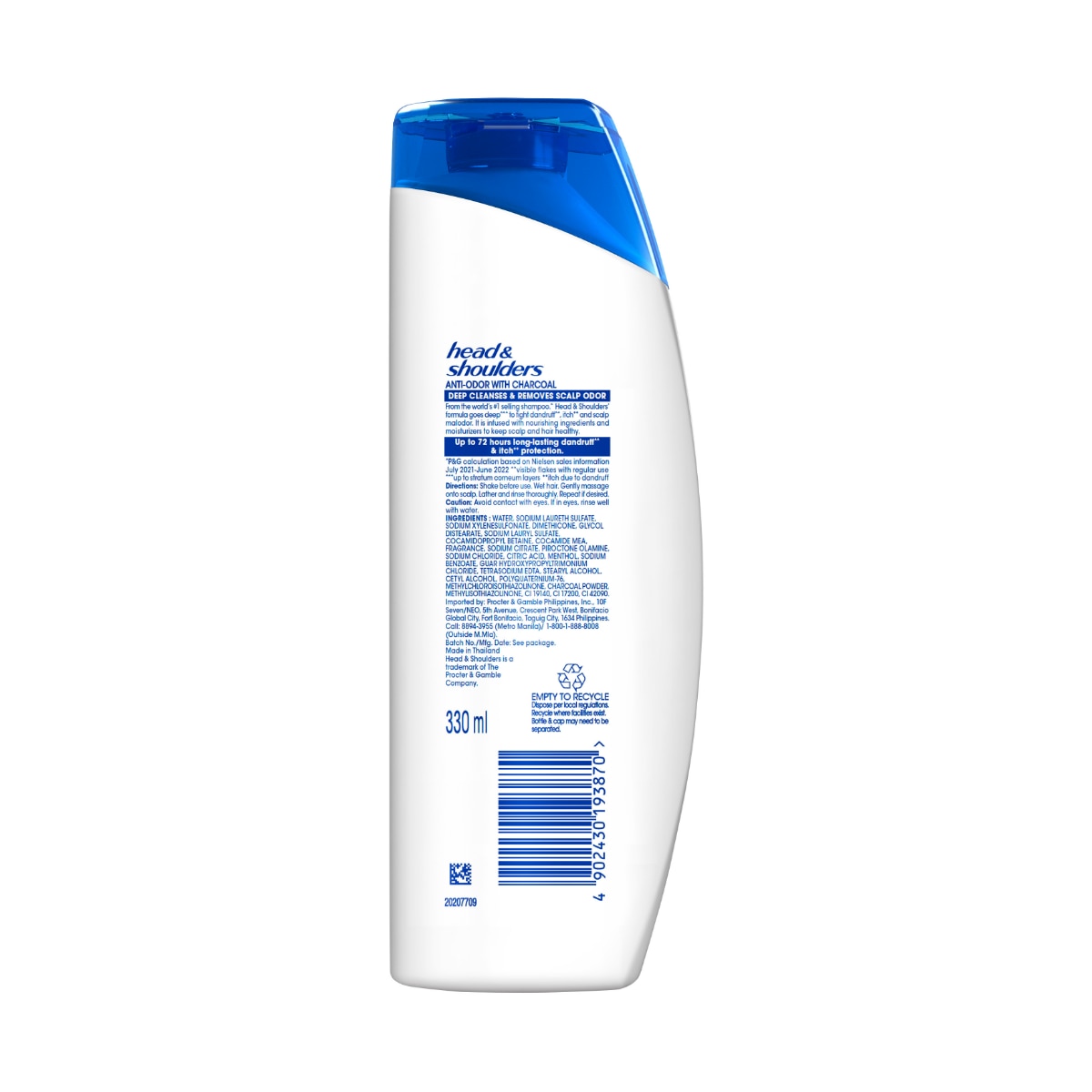 Shampoo Charcoal 330ml