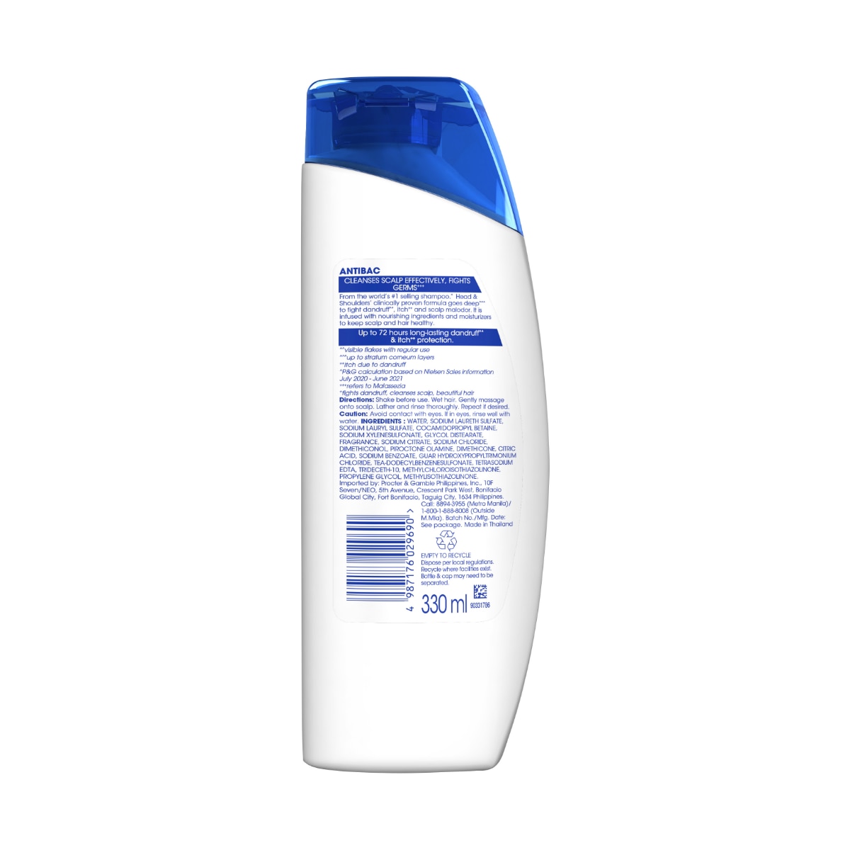 Shampoo Antibacterial 330ml
