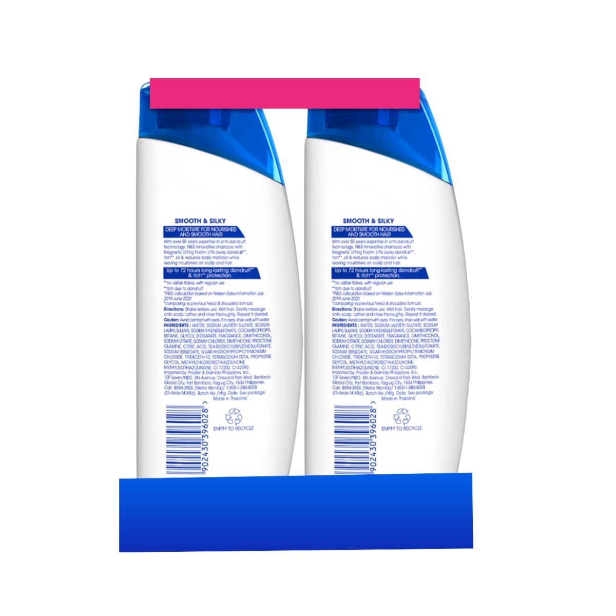 HEAD & SHOULDERS Anti-Dandruff Shampoo Smooth & Silky Bundle 170ml