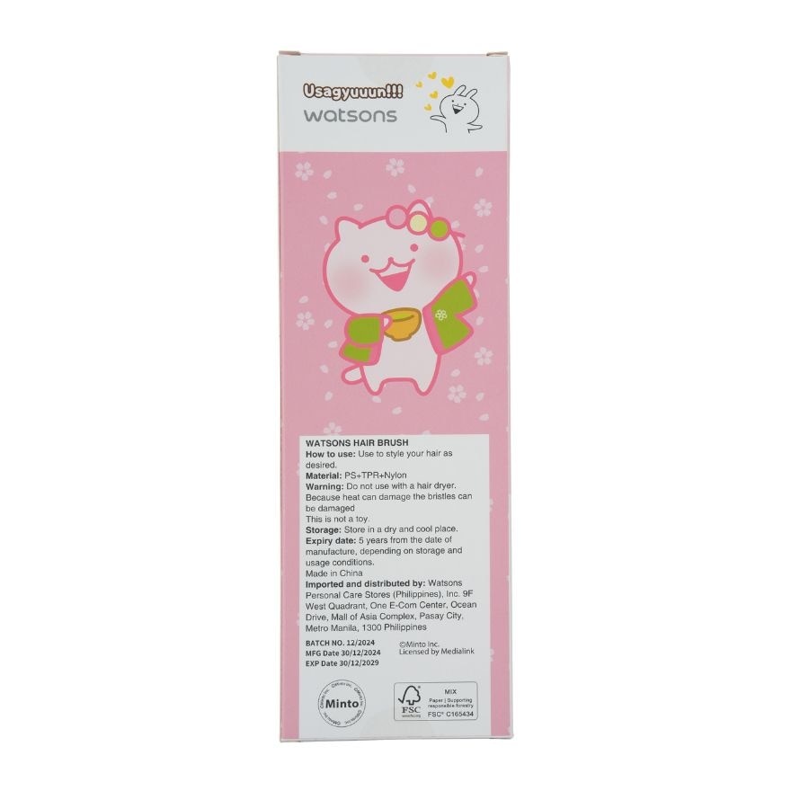 WATSONS Usagyuuun Assorted Hair Brush