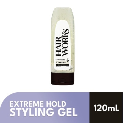 HAIR WORKS HAIR WORKS EXTREME HOLD STYLING GEL120ML