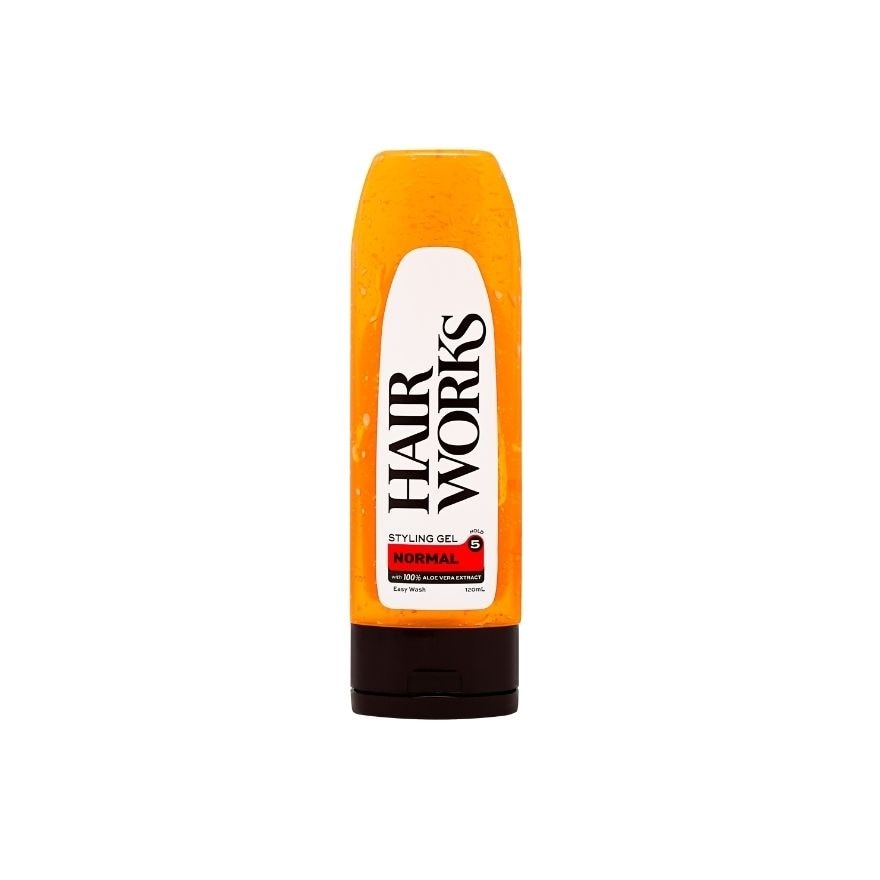 Normal Hold Hairstyling Gel(Orange)120ml