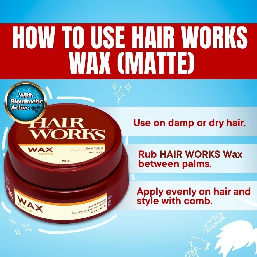 Hairstyling Wax 75g