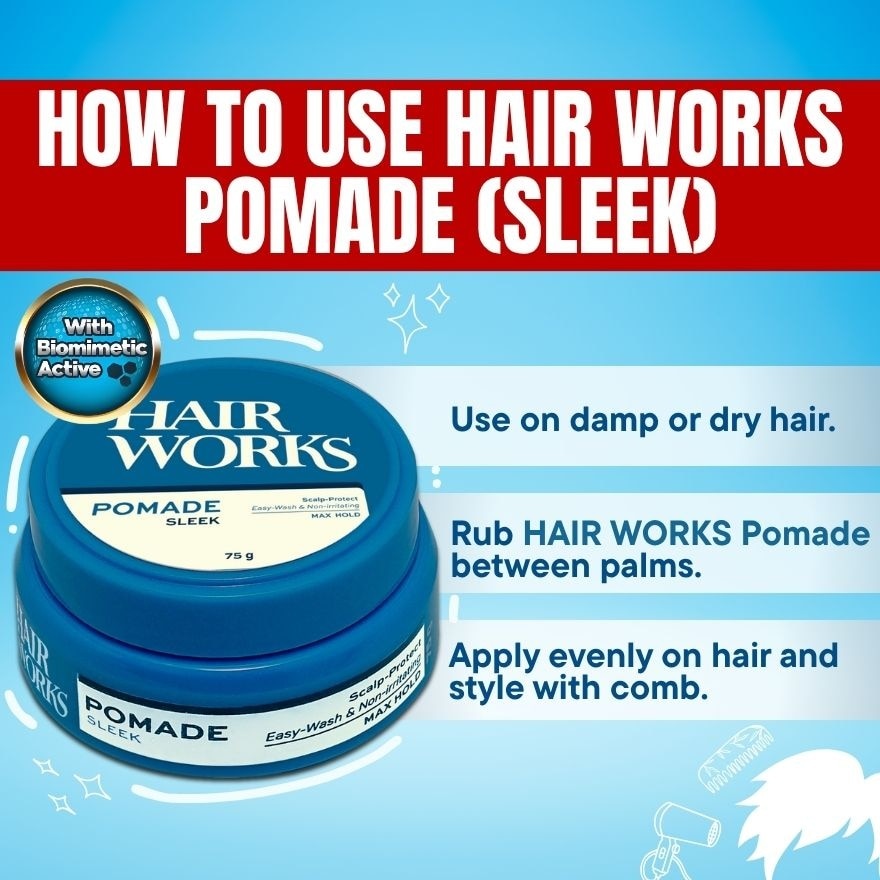 Hairstyling Pomade 75g