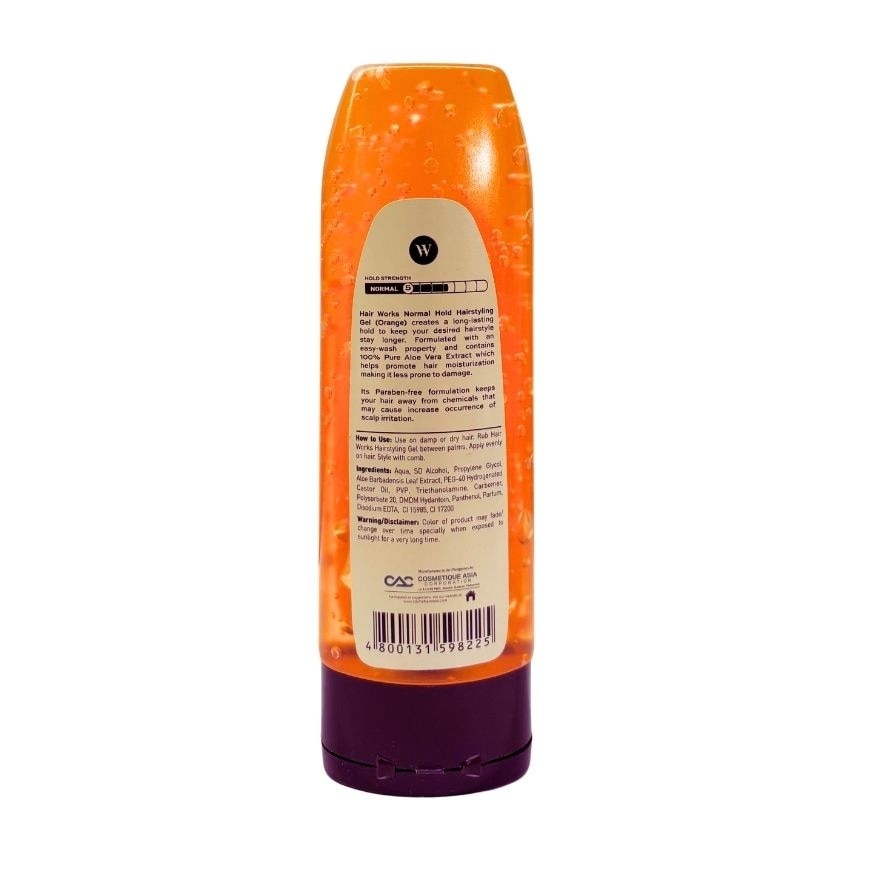 Normal Hold Hairstyling Gel(Orange)120ml