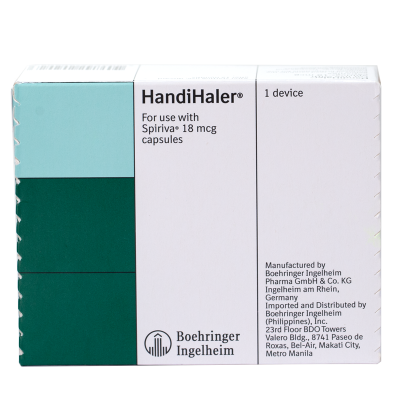 SPIRIVA - Tiotropium bromide 2.5mcg 1 Handihaler [PRESCRIPTION REQUIRED]