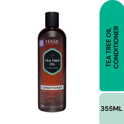 HASK HASK Tea Tree Oil And Rosemary Invigorating Conditioner 355ml