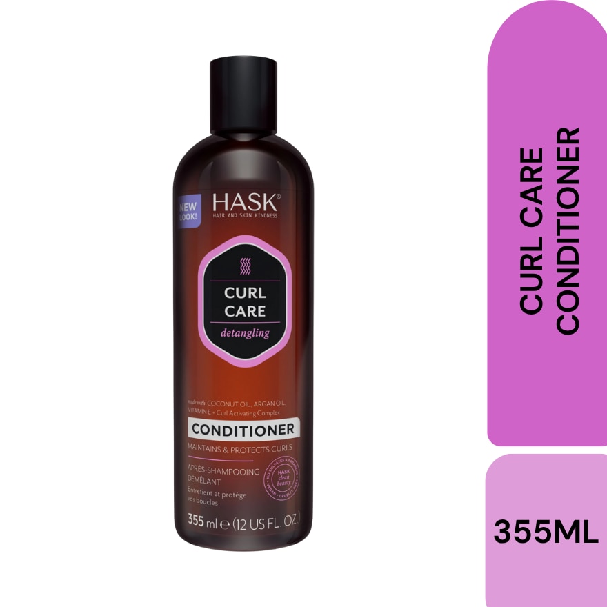 HASK Curl Care Detangling Conditioner 355ml
