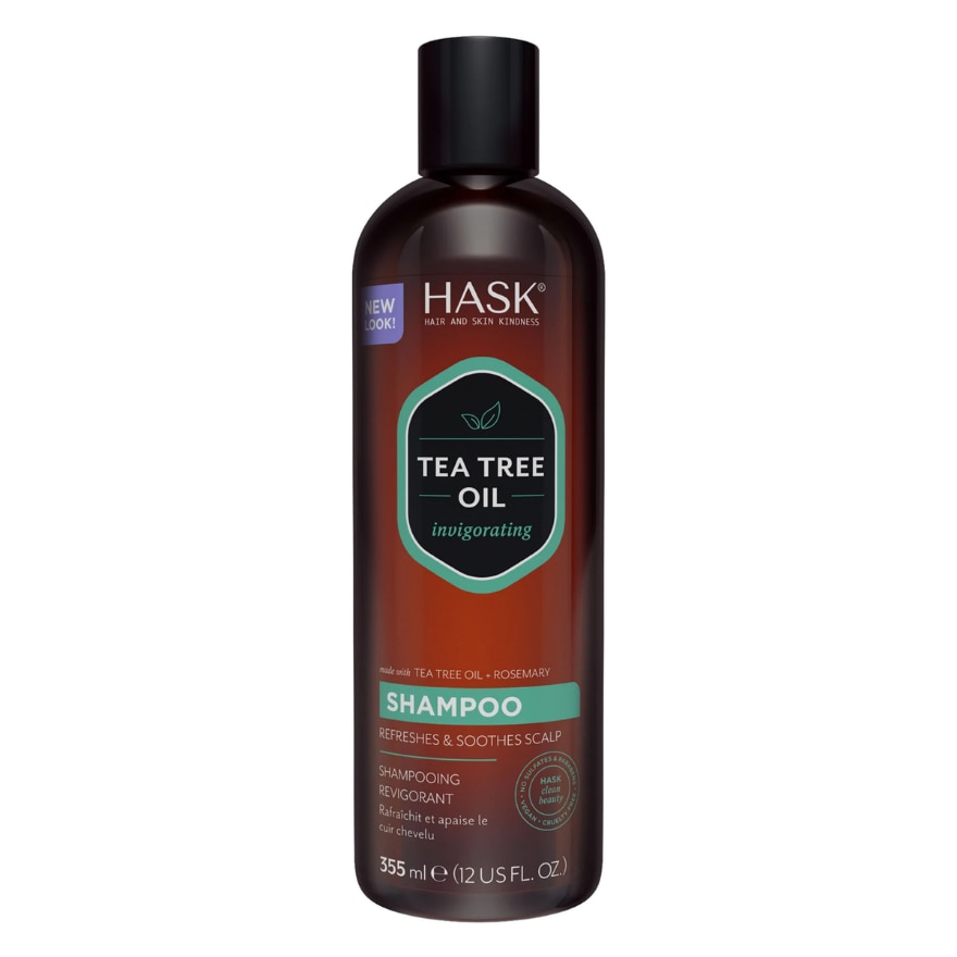 HASK Tea Tree Oil And Rosemary invigorating Shampoo 355ml