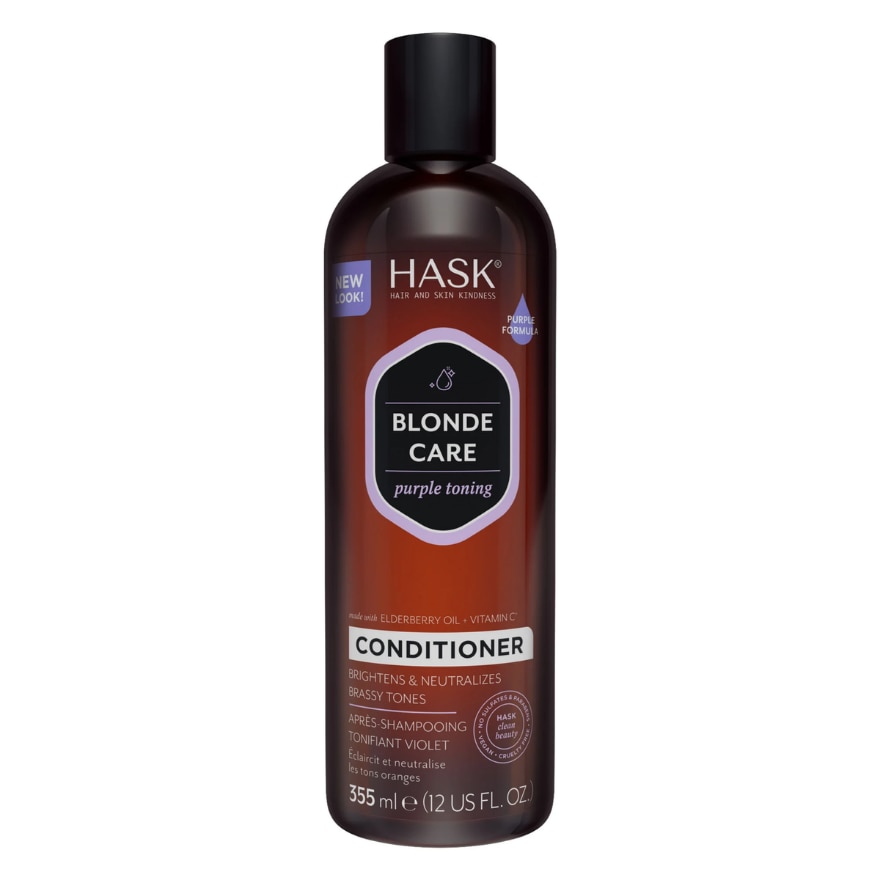 HASK Blonde Care Purple Toning Conditioner 355ml