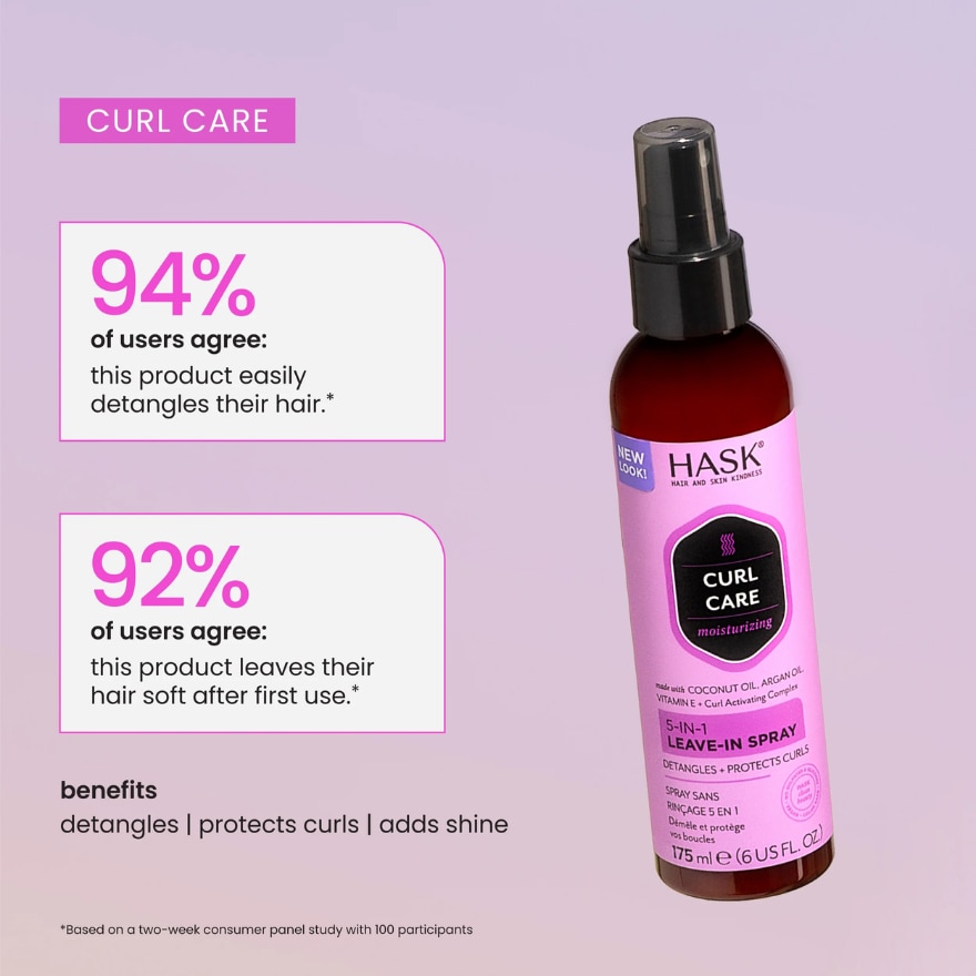 HASK Curl Care 5-In-1 Leave-In Spray 175ml