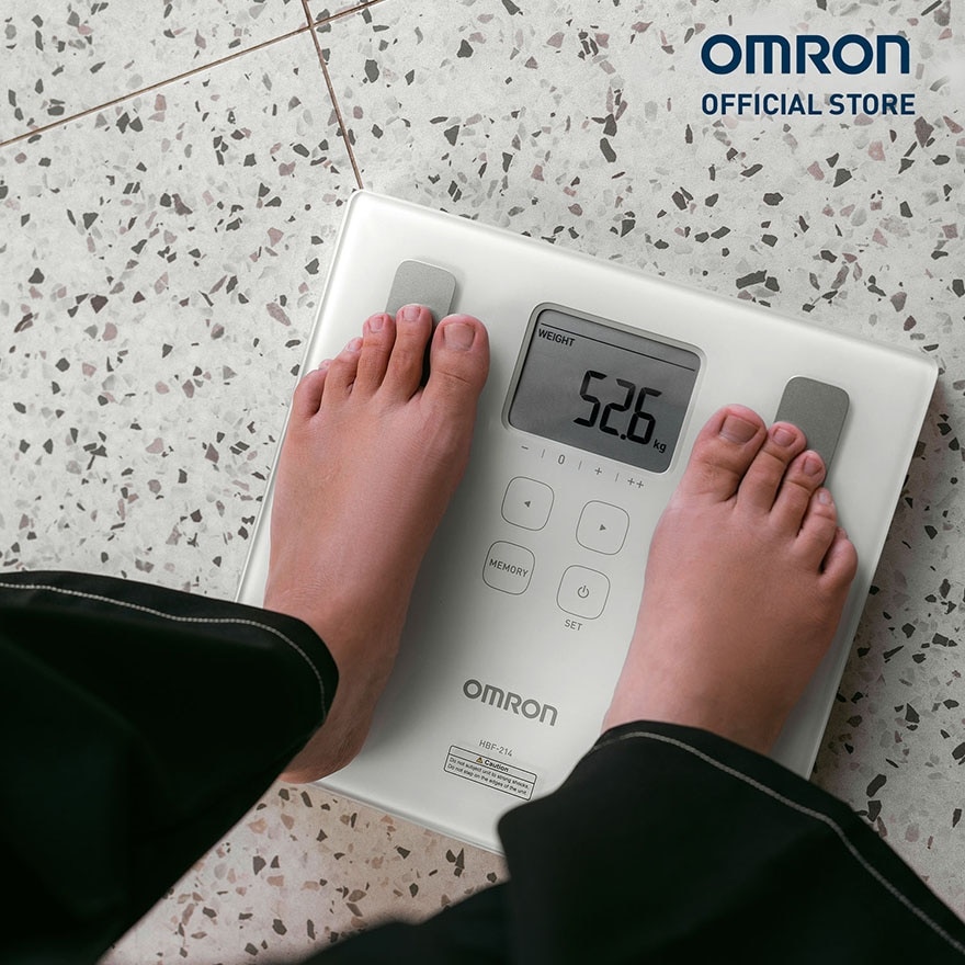 OMRON HBF-214 Digital Body Composition Monitor Weighing Weight Scale